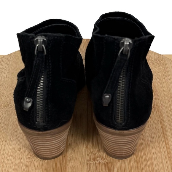 Dolce Vita (Main Line) Black Suede Block-Heel Ankle Boots, 2.5″ Heel - Size 6 - Picture 7 of 16